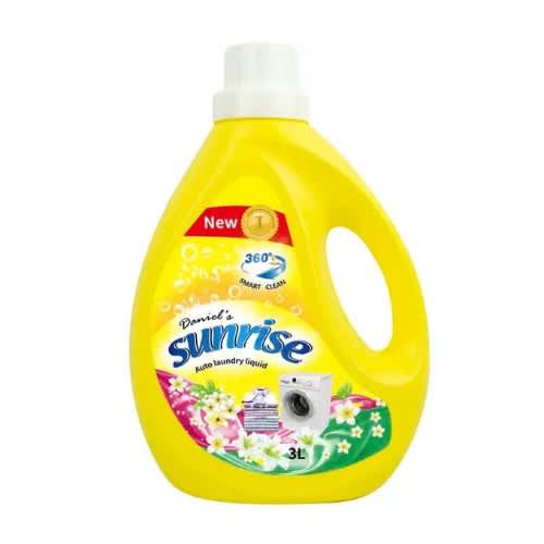 Sunrise 360 Smart Clean Auto Laundry Liquid Detergent 3L