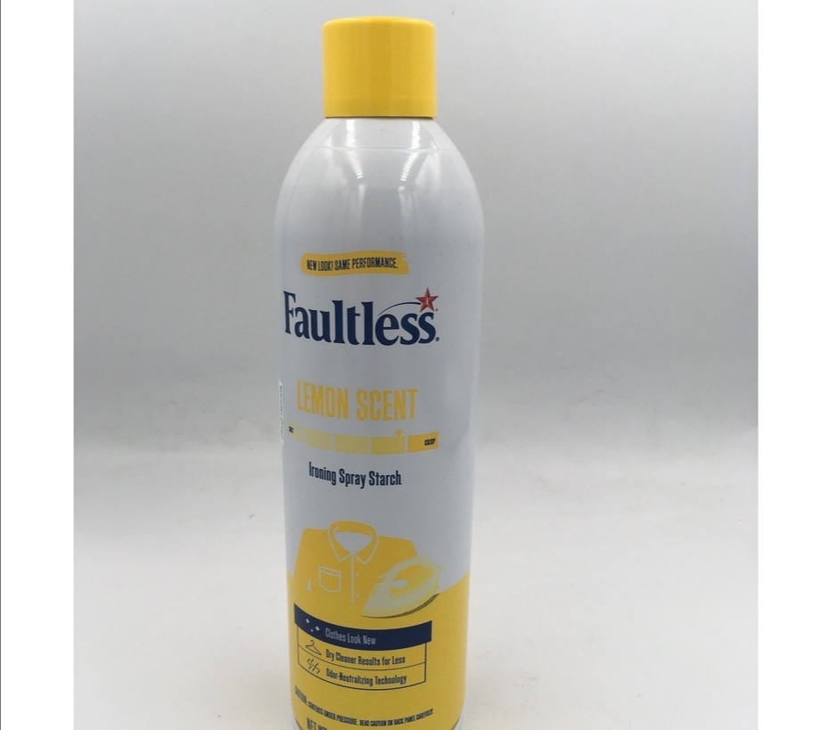 Faultless Ironing Enhancer Spray Starch Lemon Scent 585ml
