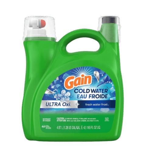 Gain Coldwater Ultra Oxi Liquid Laundry Detergent 4.87L
