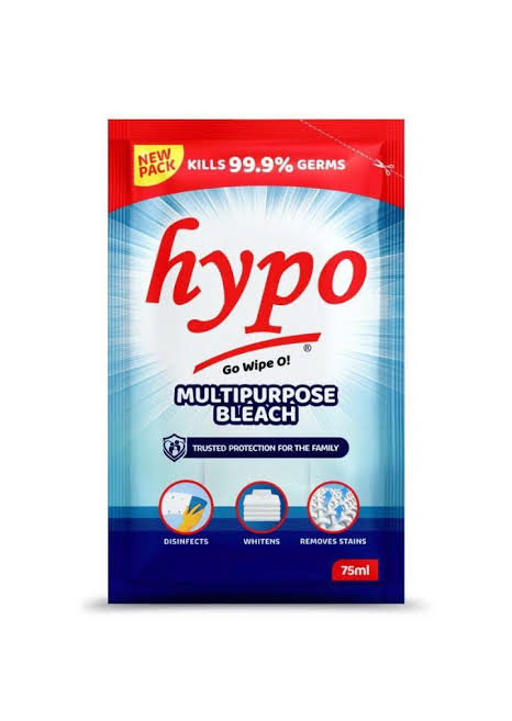 Hypo Multipurpose Bleach 75ml x 12