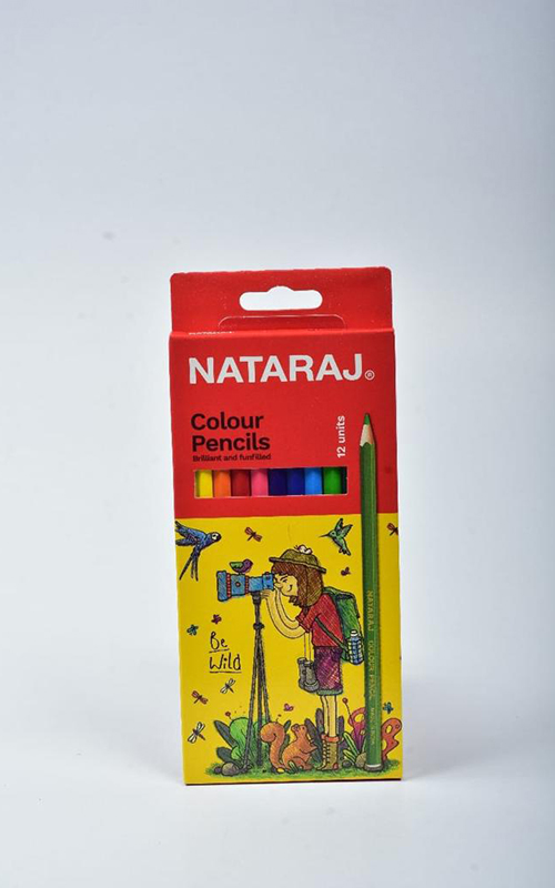 Nataraj Color Pencil 12 Color 