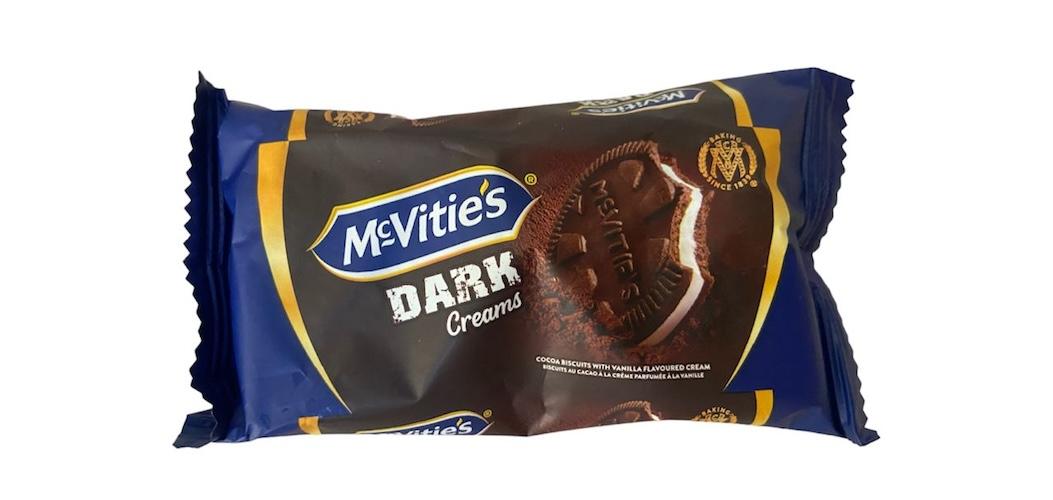 Mcvities Dark Cream Biscuits 