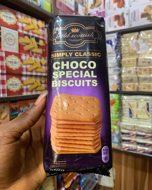 Gold scottish simple classic Choco special Biscuits 