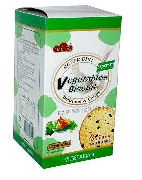 Super Big Expresso Vegetable Biscuits 200g
