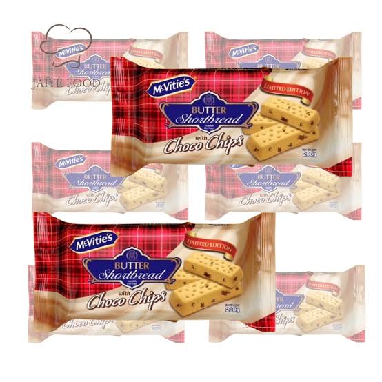 Mcvities Butter Shortbread Choco Chips 