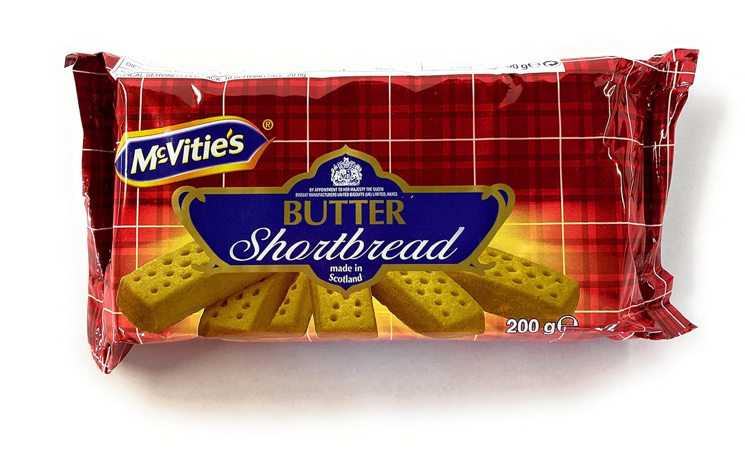 Mcvities butter shortbread Biscuits 200g