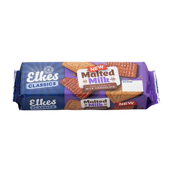 Elkes Classic Malted Milk Chocolate Biscuits 250g