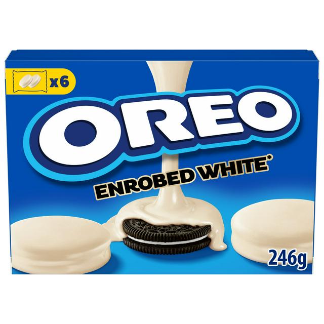 Oreo Enrobed White Chocolate Cookies 