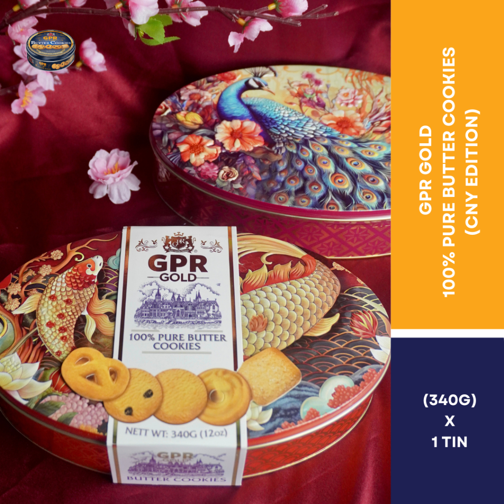 GPR Gold 100% Pure Butter Cookies 340g