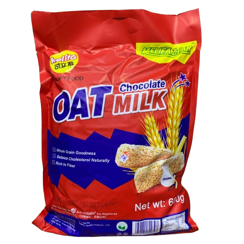 Kelifa Star Oat Chocolate Milk Bars 600g