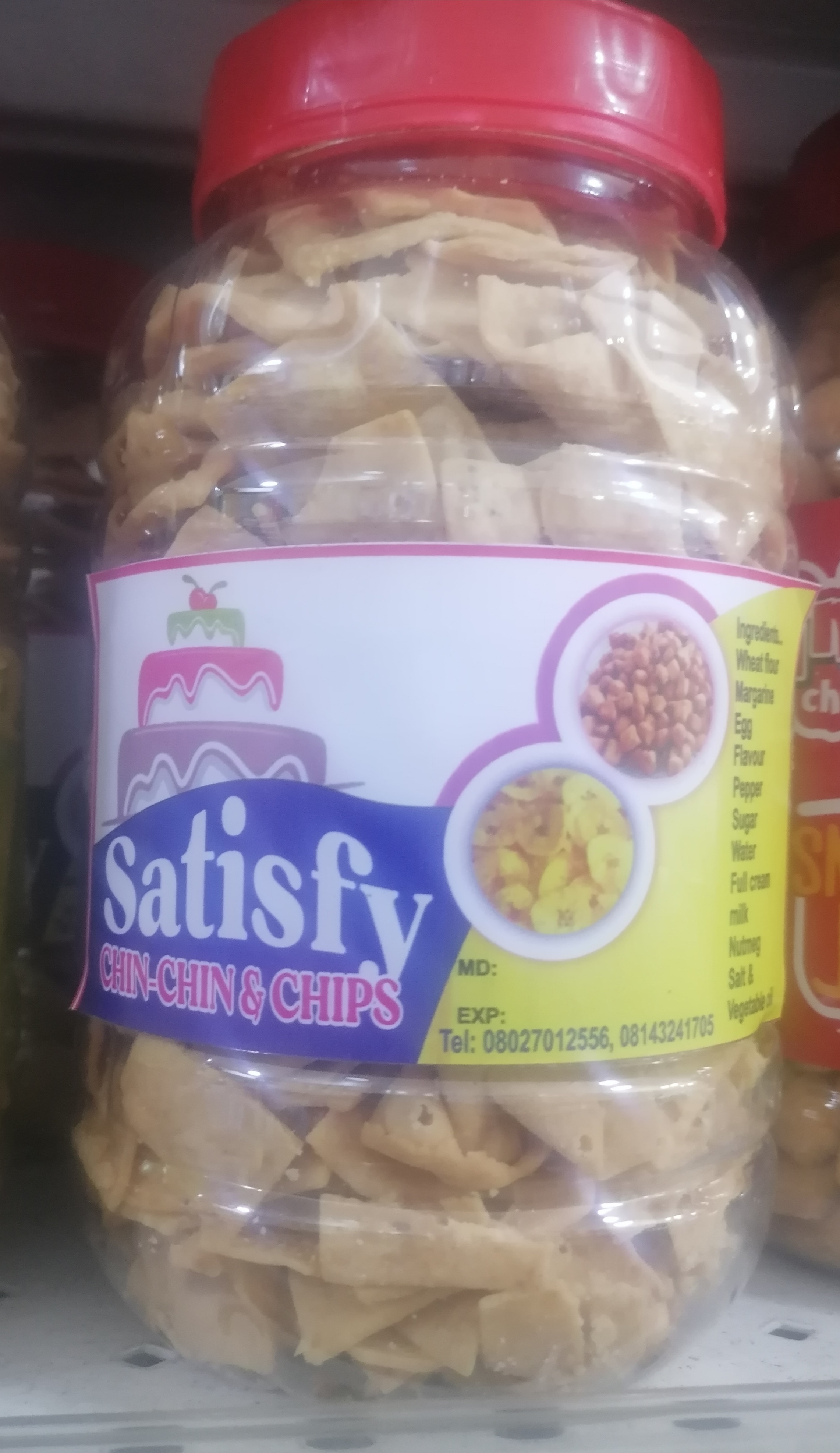 Satisfy chin chin 900g