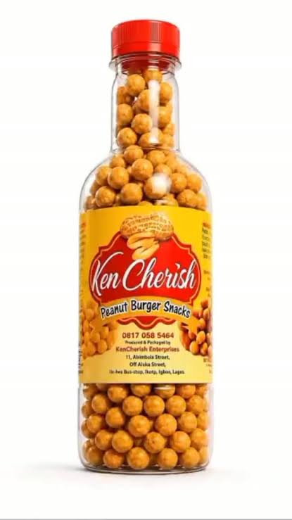 Ken Cherish Peanut Burger 350g