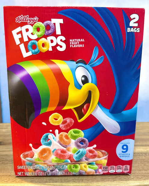 Kellogg’s froot loops  Assorted Flavor 2 pack
