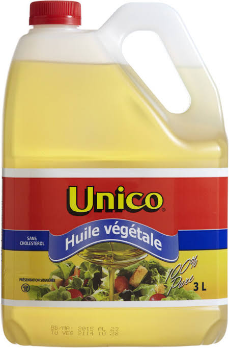 Unico Huile Vegetable 3Lt