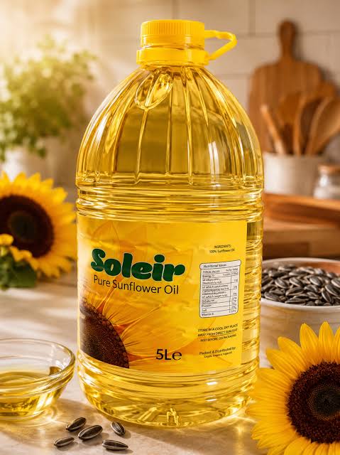 Soleir Pure Sunflower oil 5Litres 