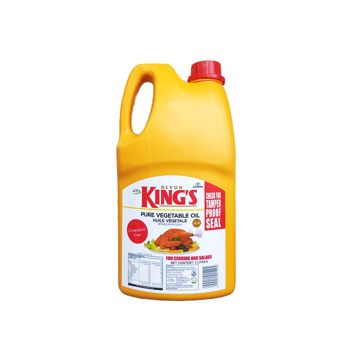 Devon King’s Vegetable Oil 3Lt