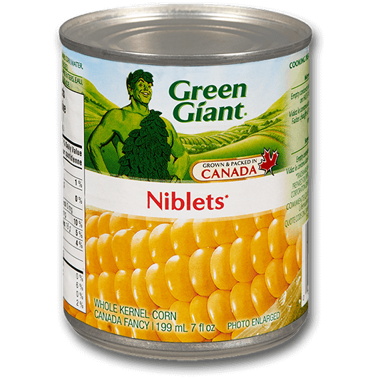 Green Giant Canned Niblets kernel corn 341ml