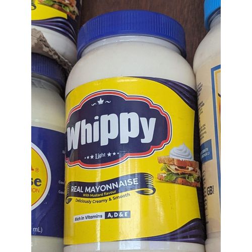 Whippy Light Real MAyonnaise (with Mustard Flavour) 