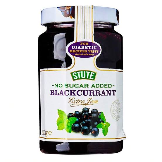 Stute Diabetic Blackcurrant jam 