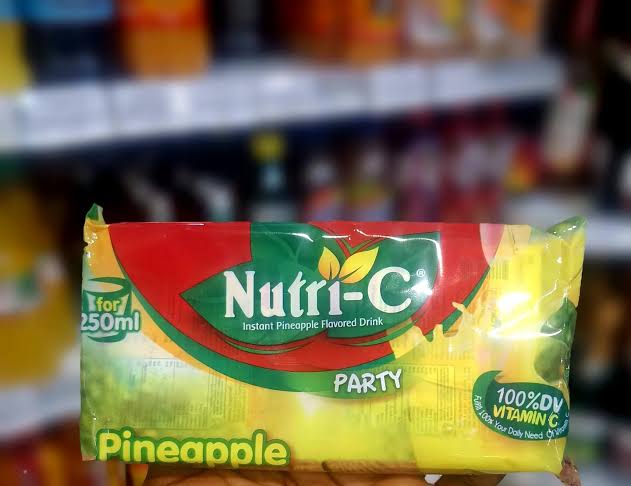 Nutri C pineapple Party Flavored Drink 