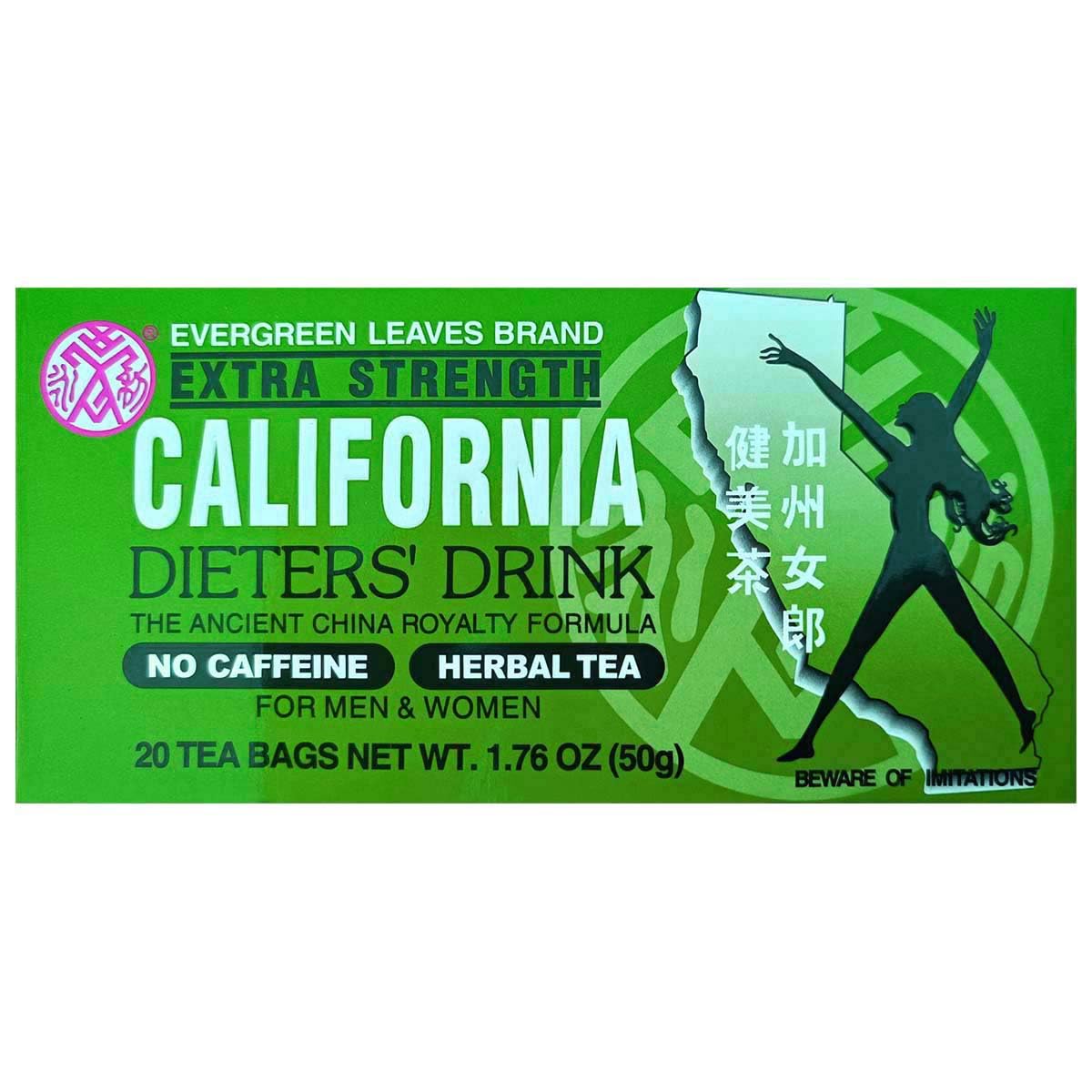 Evergreen Leaves California Dieters Tea 