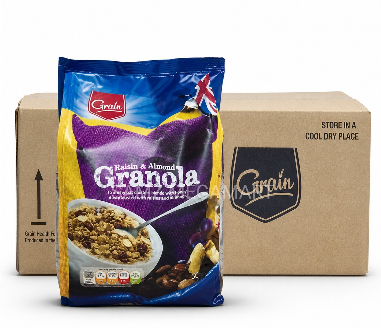 Grains Raisin and Almond 500g