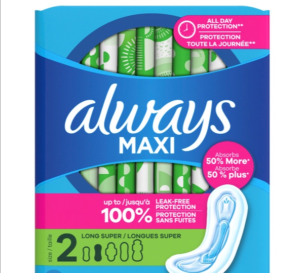 Always Maxi Long Super Pads 