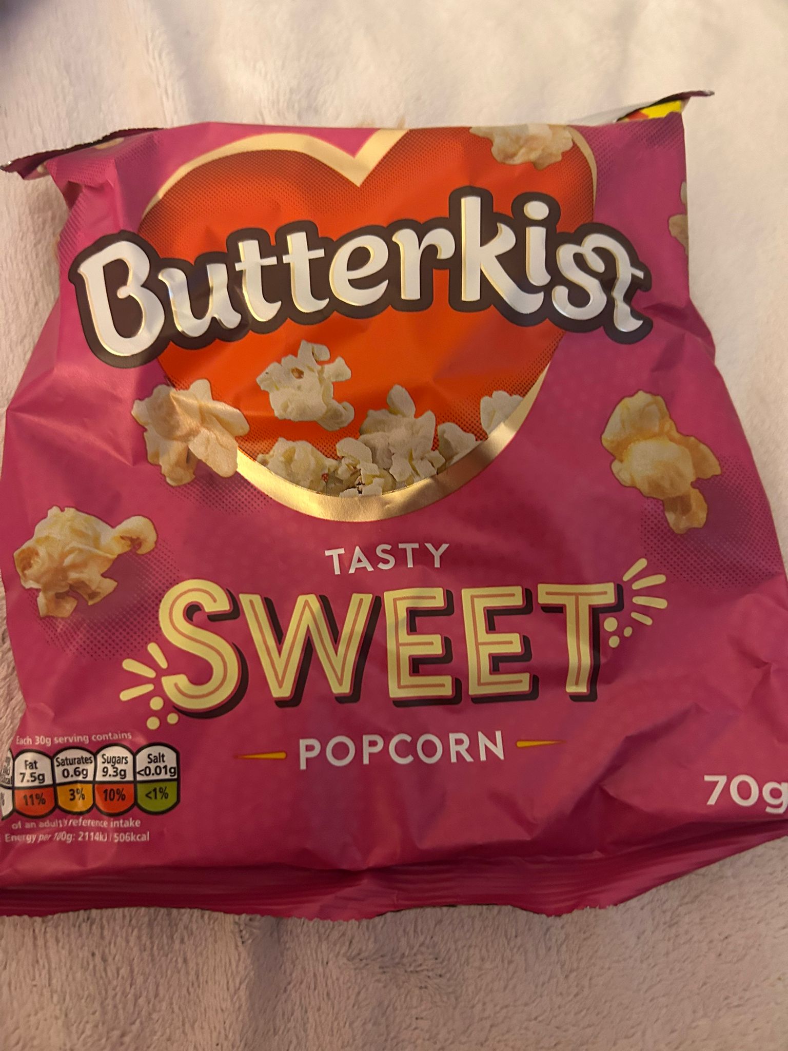 Butterkist Sweet Popcorn 70g 