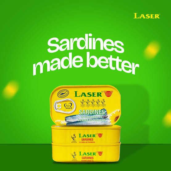 Laser Sardines in Sunflower Oil 125g
