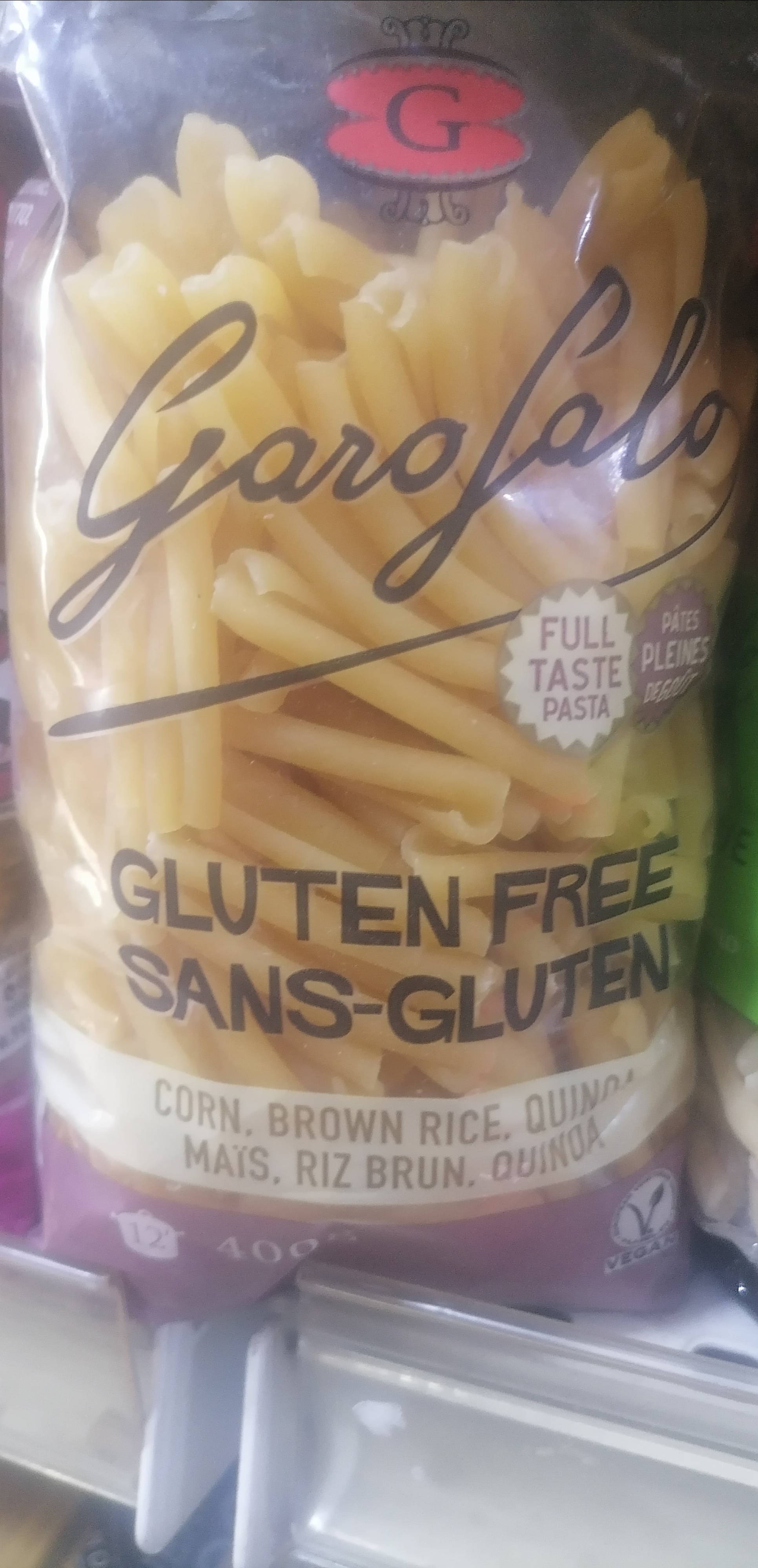 Casarecce Garofalo Pasta Gluten-free Sans-Gluten