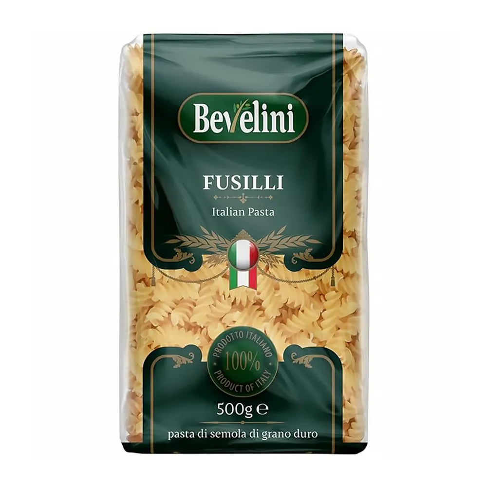 Bevelini Fusilli Italian pasta 500g