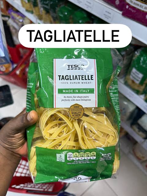 Tesco Tagliatelle Pasta 
