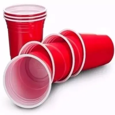 Disposable Cups Red 50pcs 