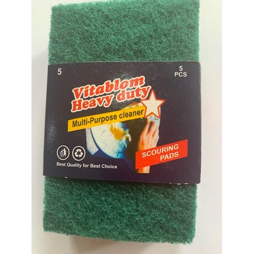 Vitablom Heavy Duty Dishwashing Green Sponge 