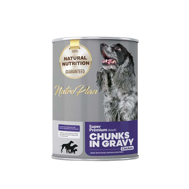 Nutro Plan Chicken chunks in Gravy 400g