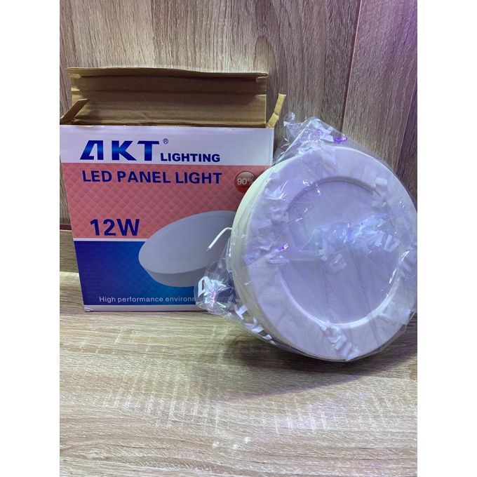 AKT 12W LED Surface Light Panels Round. 