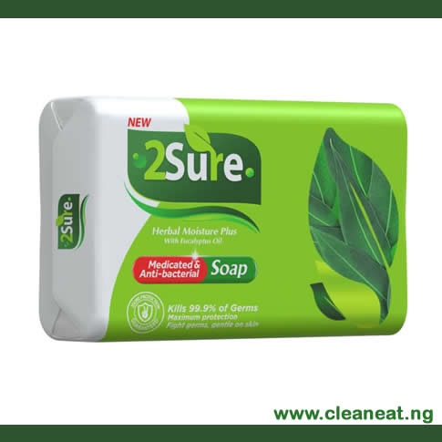 2Sure Medicated and Anti-bacterial Herbal Soap 