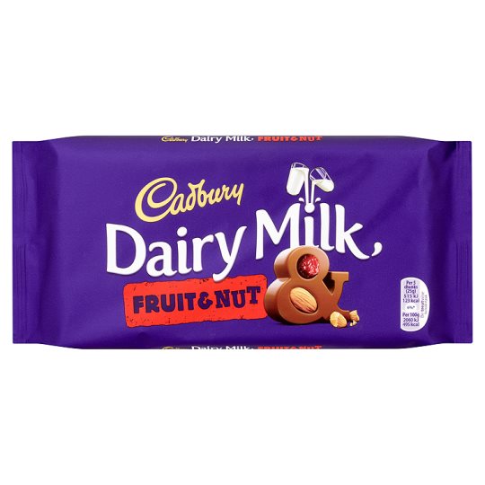 Dairy Fruit N Nut 120g