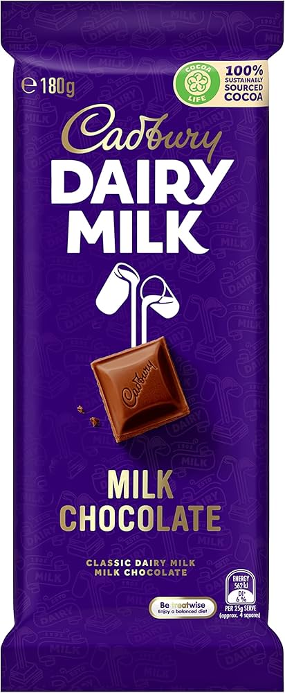 Dairy Milk 180g Plain